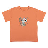 Mayoral Orange Lift-The-Flap Chameleon T-Shirt