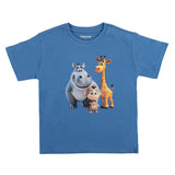 Mayoral Blue Safari Animals T-Shirt