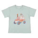 Mayoral Green Cotton Safari T-Shirt