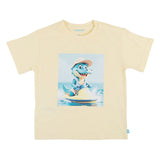 Mayoral Lime Surfing Crocodile Print T-Shirt
