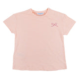 Mayoral Peach Bow Print T-Shirt