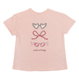 Mayoral Peach Bow Print T-Shirt