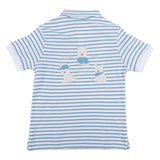 Mayoral White Polo T-Shirt With Bunny Embroidery