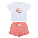 Mayoral White Rollerskate Graphics Print T-Shirt Set
