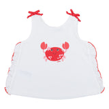 Mayoral White & Red Sea Motif Shorts Set