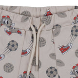 Mayoral Beige Shorts With Sporty Graphics