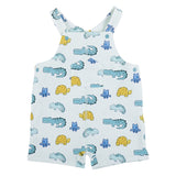 Mayoral White Crocodile Dungaree Set