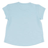 Mayoral White & Aqua Bunny Graphics T-Shirt Set