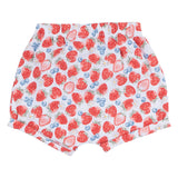 Mayoral White & Red T-Shirt Set With Floral Motifs