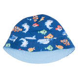Mayoral Blue Fish-Print Swim Shorts Set