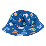 Mayoral Blue Fish-Print Swim Shorts Set