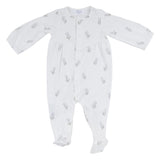 Mayoral White Teddy Bear Print Babygrow Set