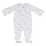 Mayoral White Teddy Bear Print Babygrow Set