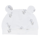 Mayoral White Teddy Bear Print Babygrow Set