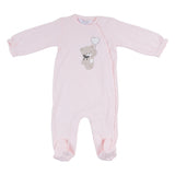 Mayoral Pink Teddy Print Sleepsuit Set
