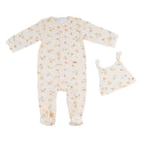 Mayoral Yellow Safari Print Babysuit Set
