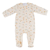 Mayoral Yellow Safari Print Babysuit Set