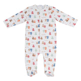 Mayoral White Teddy Print Babygrows Set