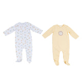 Mayoral Yellow Lion Motif Babygrows