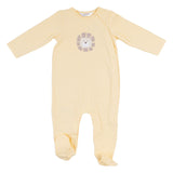 Mayoral Yellow Lion Motif Babygrows