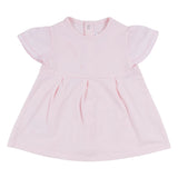 Mayoral Pink Flutter-Sleeve Tunic Top Set