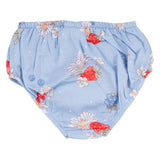 Mayoral Blue Strawberry And Daisy Print Dress