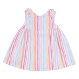 Mayoral Multicolor Striped Cotton Dress