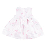 Mayoral Pink Tulip Print Satin Dress