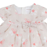 Mayoral Beige Floral Ceremony Dress