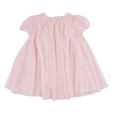 Mayoral Pink Tulle Dress & Cherry Bag