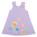Mayoral Lilac Flower & Bee Dress