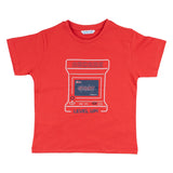 Mayoral Red & Blue Graphic Print T-Shirt Set