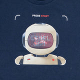 Mayoral Navy Gaming Theme Print T-Shirt