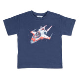 Mayoral Navy Spaceship Graphic Print T-Shirt
