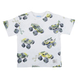 Mayoral White Monster Truck T-Shirt