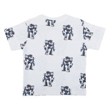 Mayoral White Robot Print T-Shirt