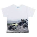 Mayoral White Racing Graphic T-Shirt