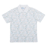 Mayoral White Scooter Print Polo T-Shirt