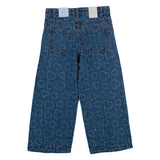 Mayoral Blue Heart Flowing Jeans