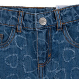 Mayoral Blue Heart Flowing Jeans
