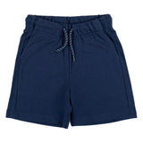 Mayoral White And Navy Printed Knit Set