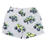 Mayoral Beige Printed Bermuda Swimsuit
