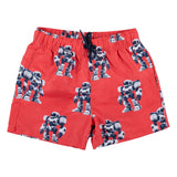 Mayoral Red Robot Swim Shorts