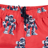 Mayoral Red Robot Swim Shorts