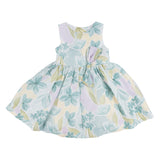 Mayoral White And Green Summer Dress With Box