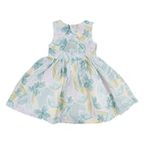 Mayoral White And Green Summer Dress With Box