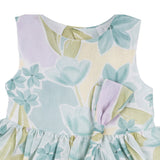 Mayoral White And Green Summer Dress With Box