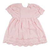 Mayoral Pink Embroidered Formal Dress