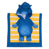 Mayoral Blue Hooded Beach Poncho Towel