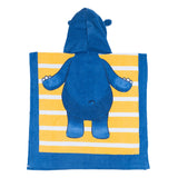 Mayoral Blue Hooded Beach Poncho Towel